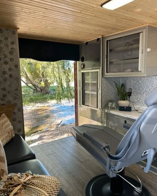 Peak to Peak Dental Hygiene, PC - Inside of mobile dental clinic