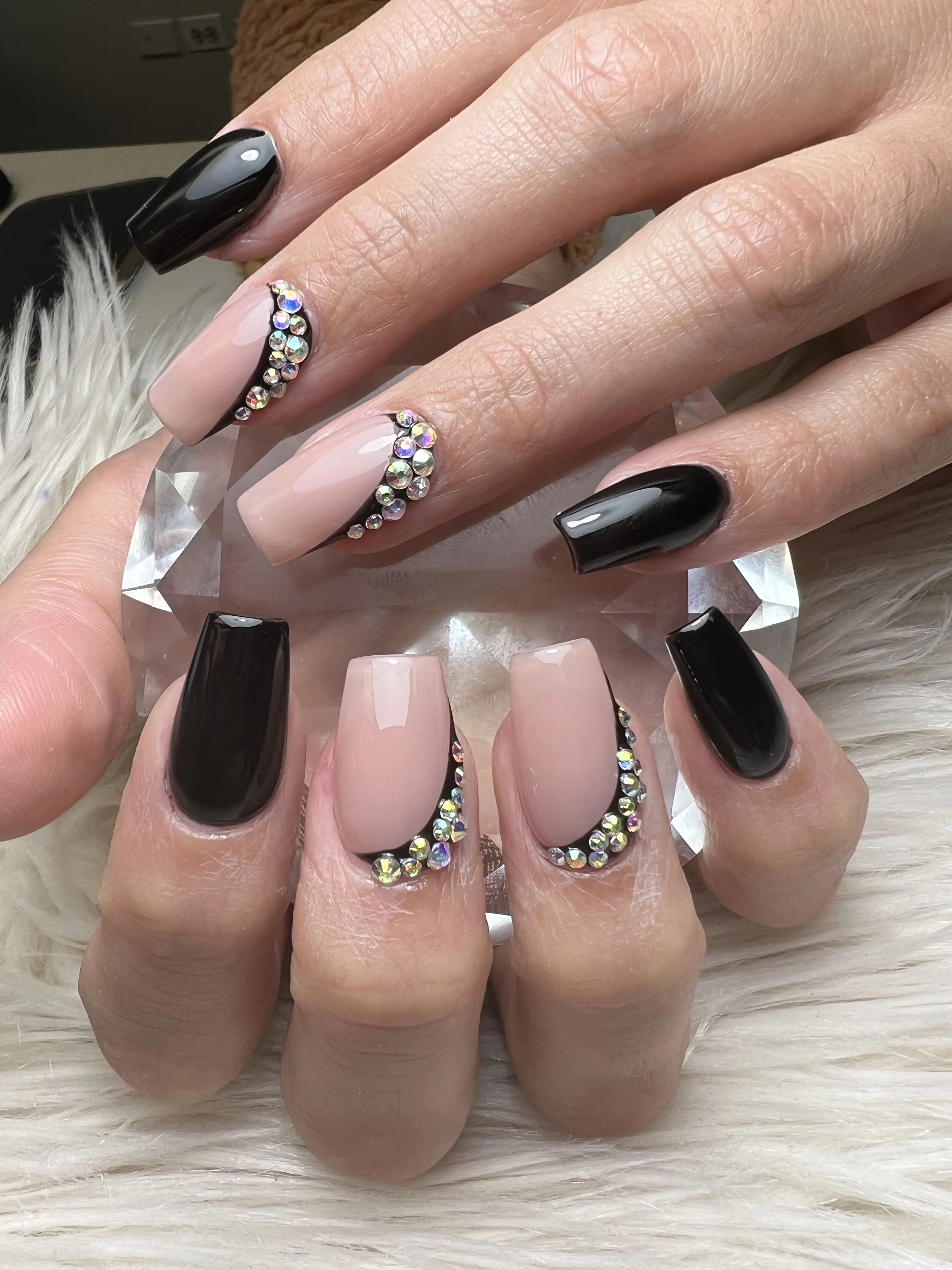 Press on and acrylic nails
