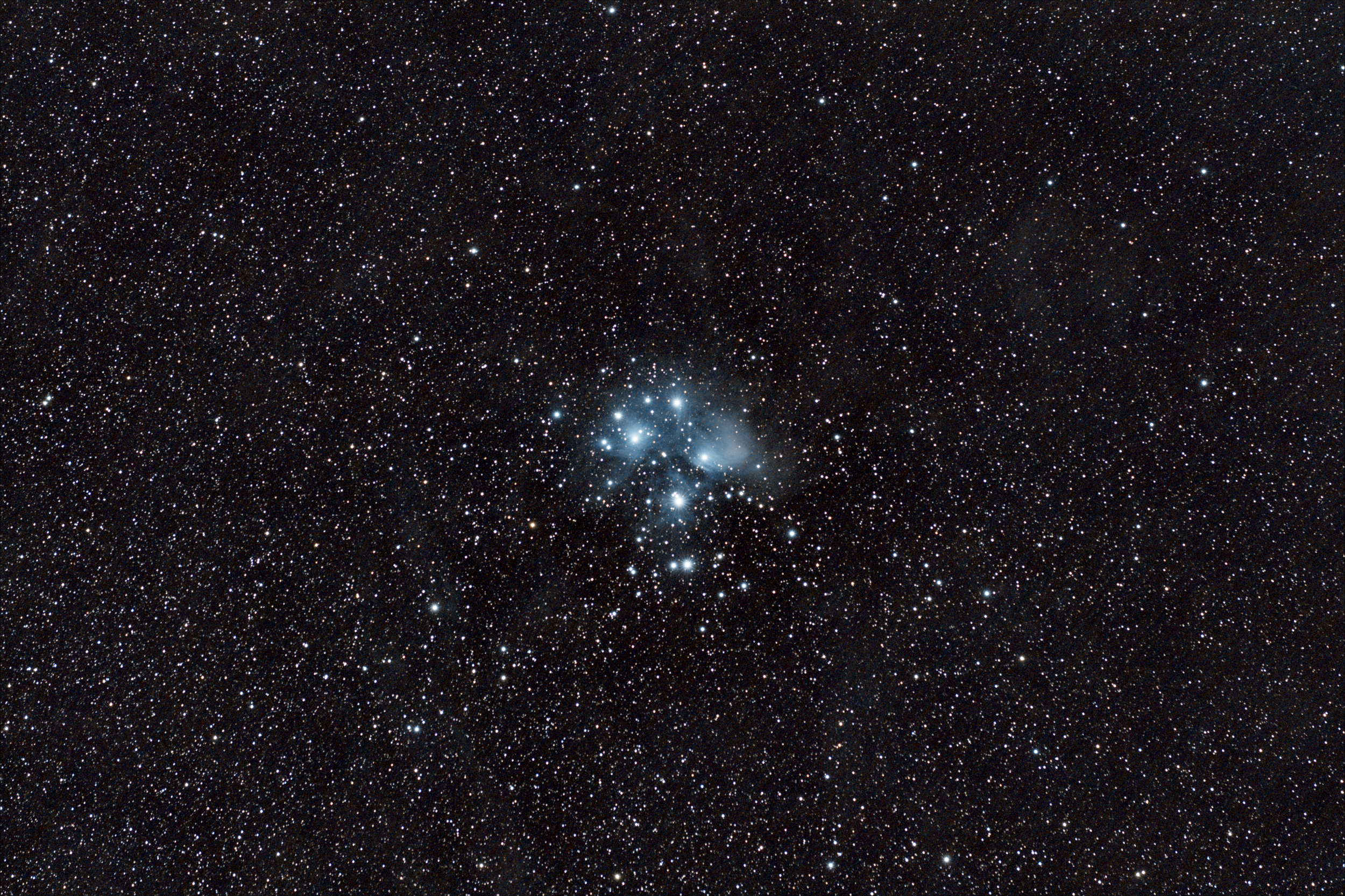The Pleiades
Canon T7 + Rokinon 135mm

9.19.2025