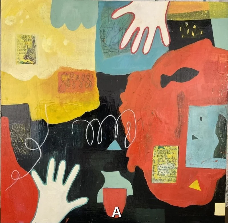 Creative Hands Working | 24x24 | Wood Panel