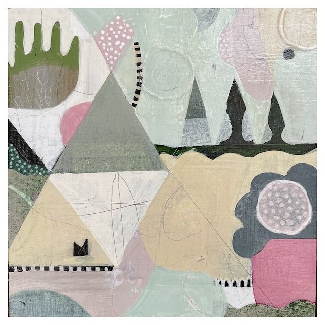 Beyond the Garden Wall | 12x12 | Wood Panel