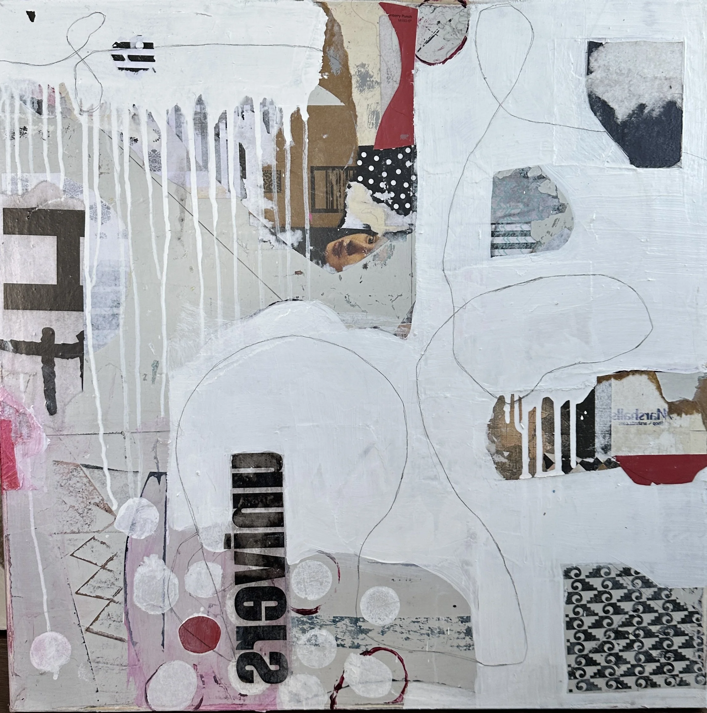 Hidden Message | 24x24 | Gallery Canvas 