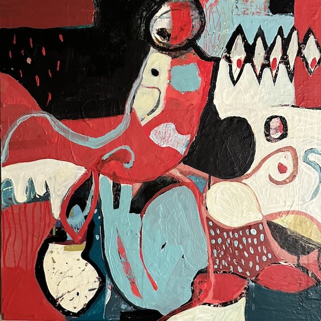 Distraction 2 | 18x18 | Wood Panel