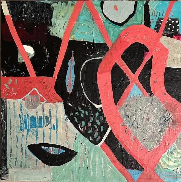 Distraction | 18x18 | Wood Panel