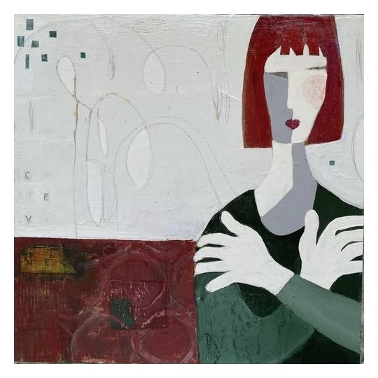 The Stillness Within | 12x12 | Cradled Wood Panel