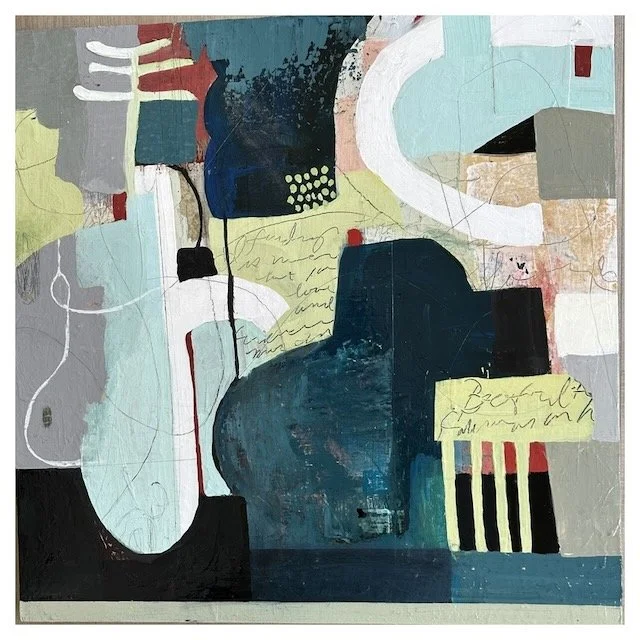 Breakfast in L.A. | 24x24 | Cradled Wood Panel