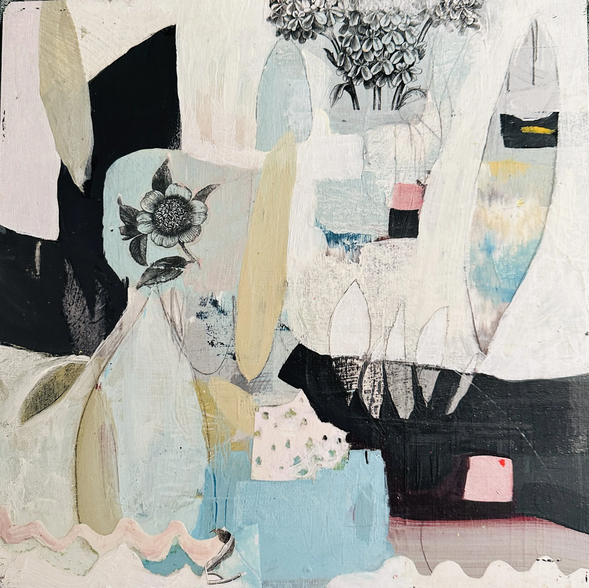 Spring Comes | 12x12 | Wood Panel