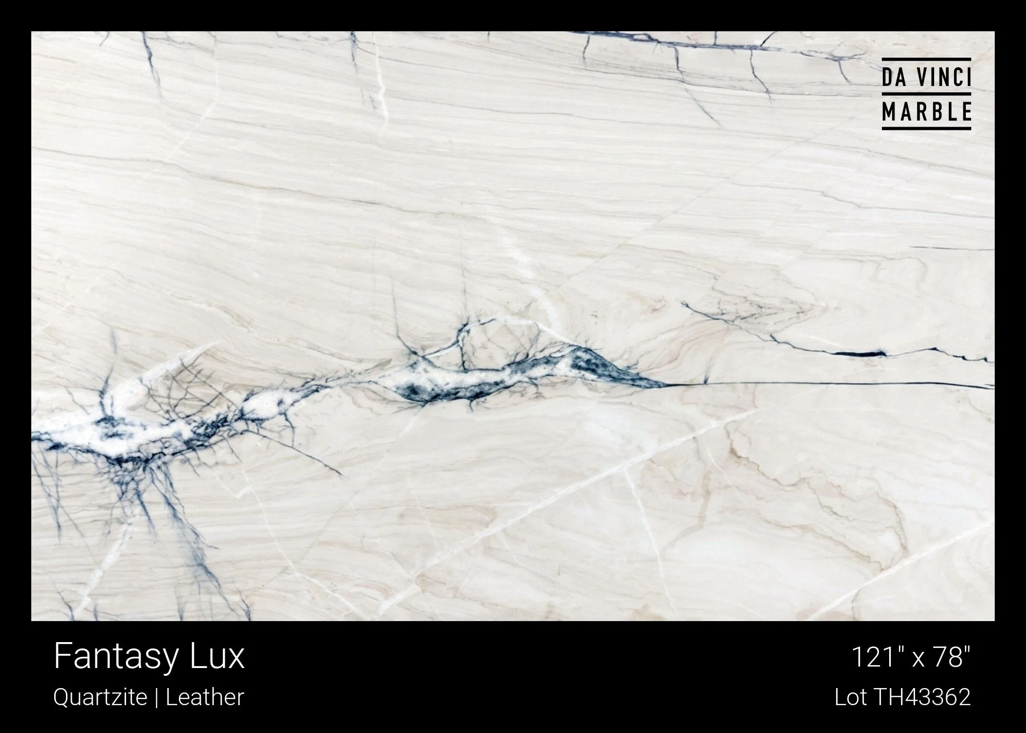 Fantasy Lux quartzite slab from Da Vinci Marble