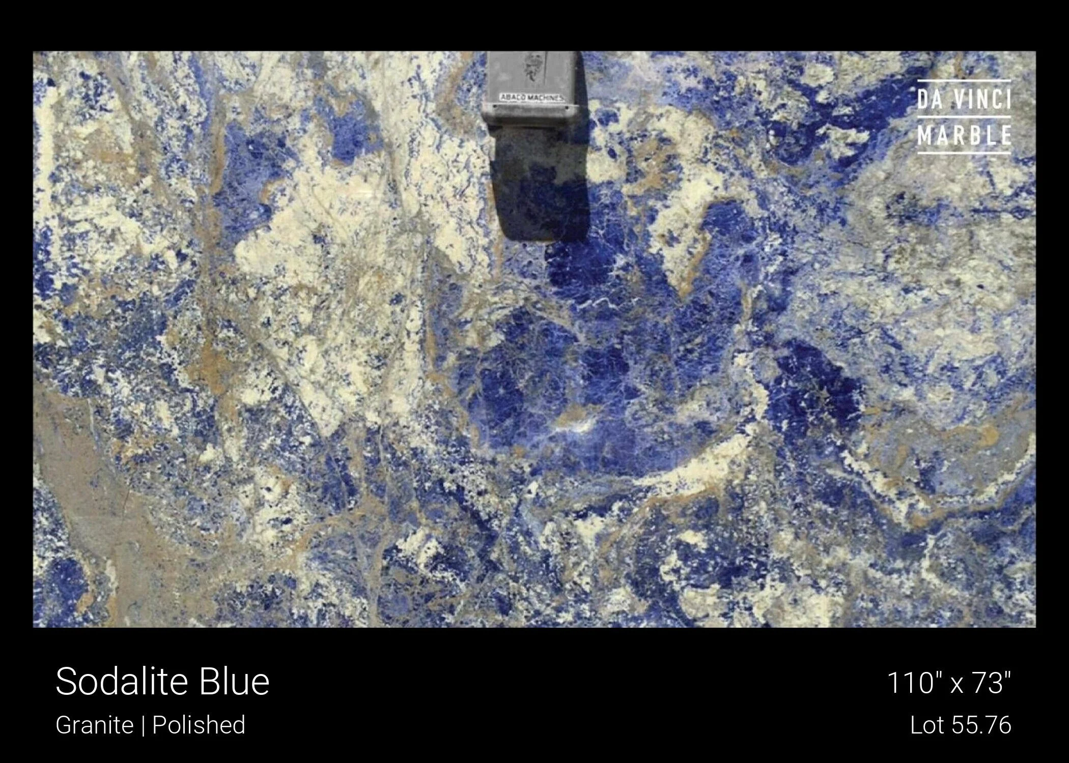 Sodalite Blue granite slab from Da Vinci Marble
