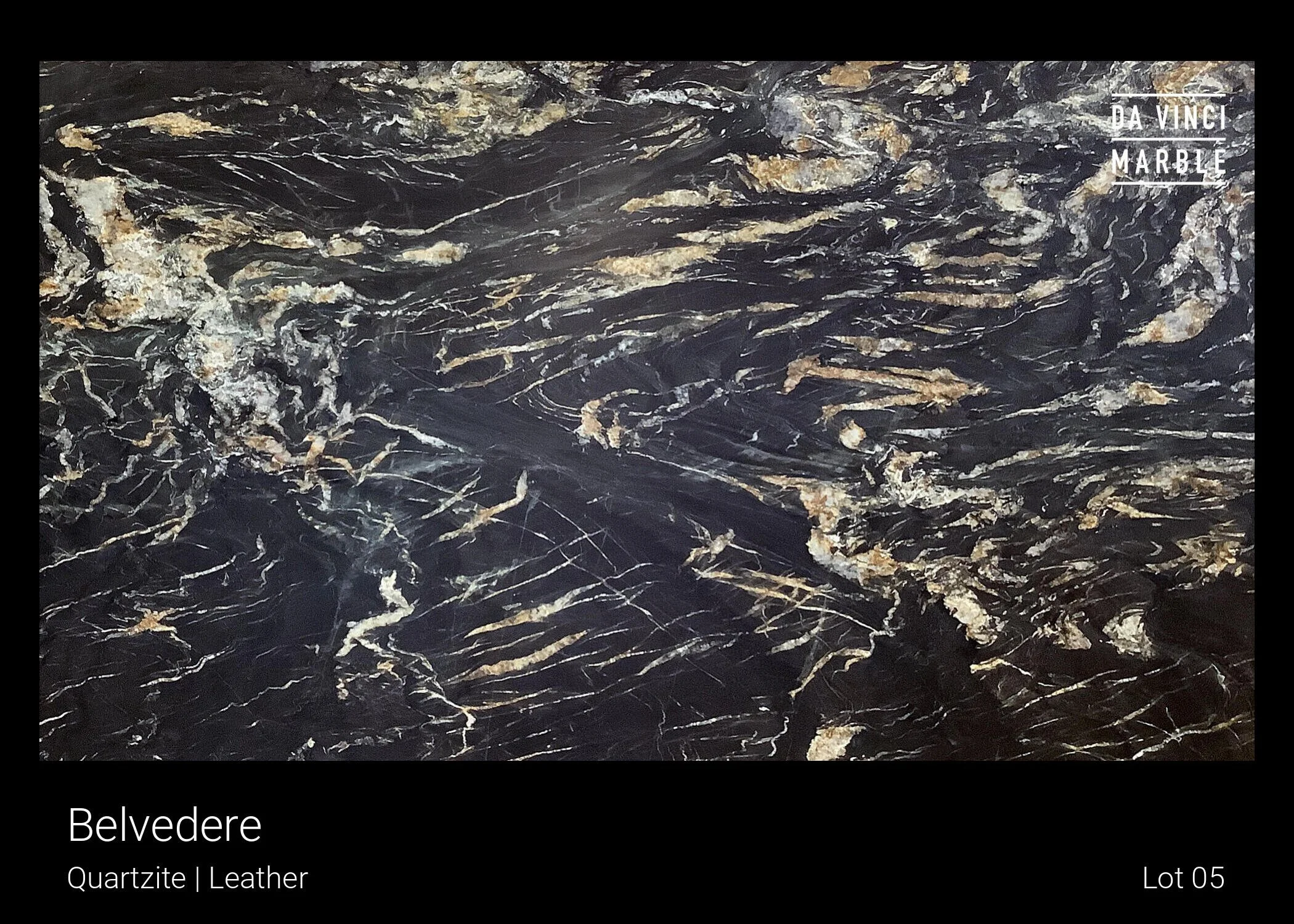 Belvedere quartzite slab from Da Vinci Marble