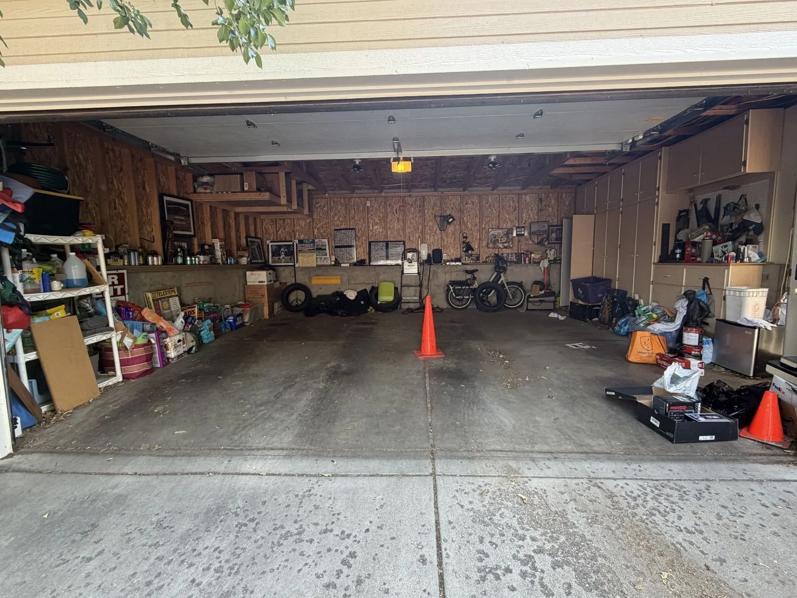 BEFORE…It's just a garage, right? Nope. It's an extension of the house and should be organized and neat so you can find everything you need at all times.
