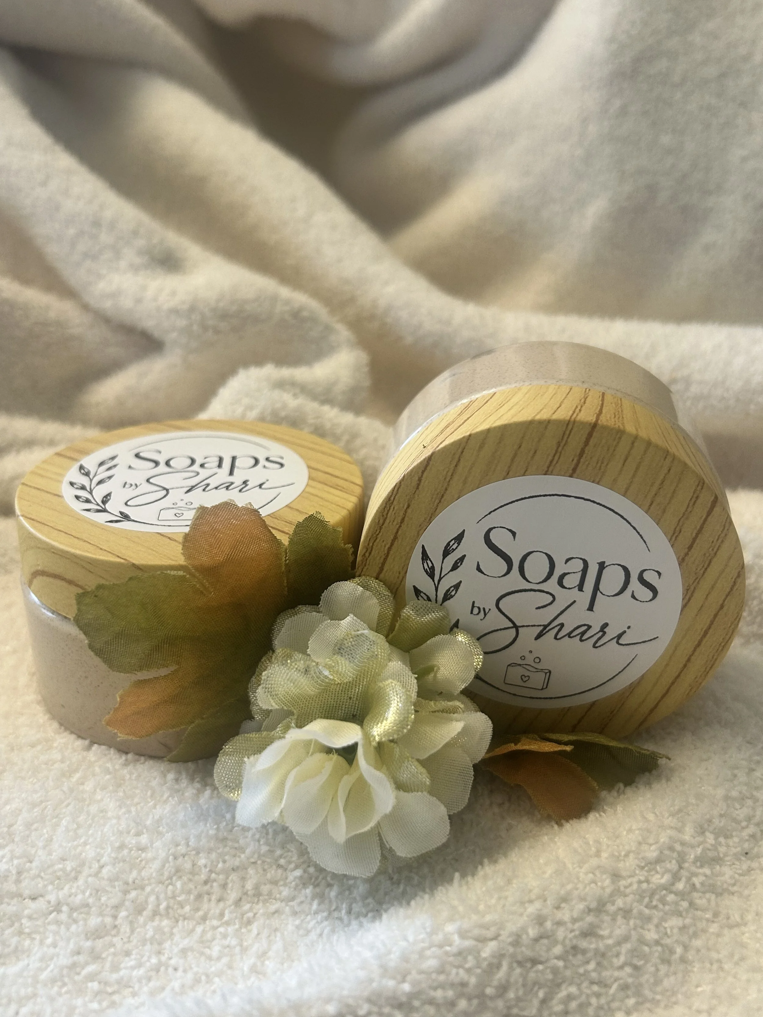Golden Sugar Facial Scrub (with white turmeric powder)