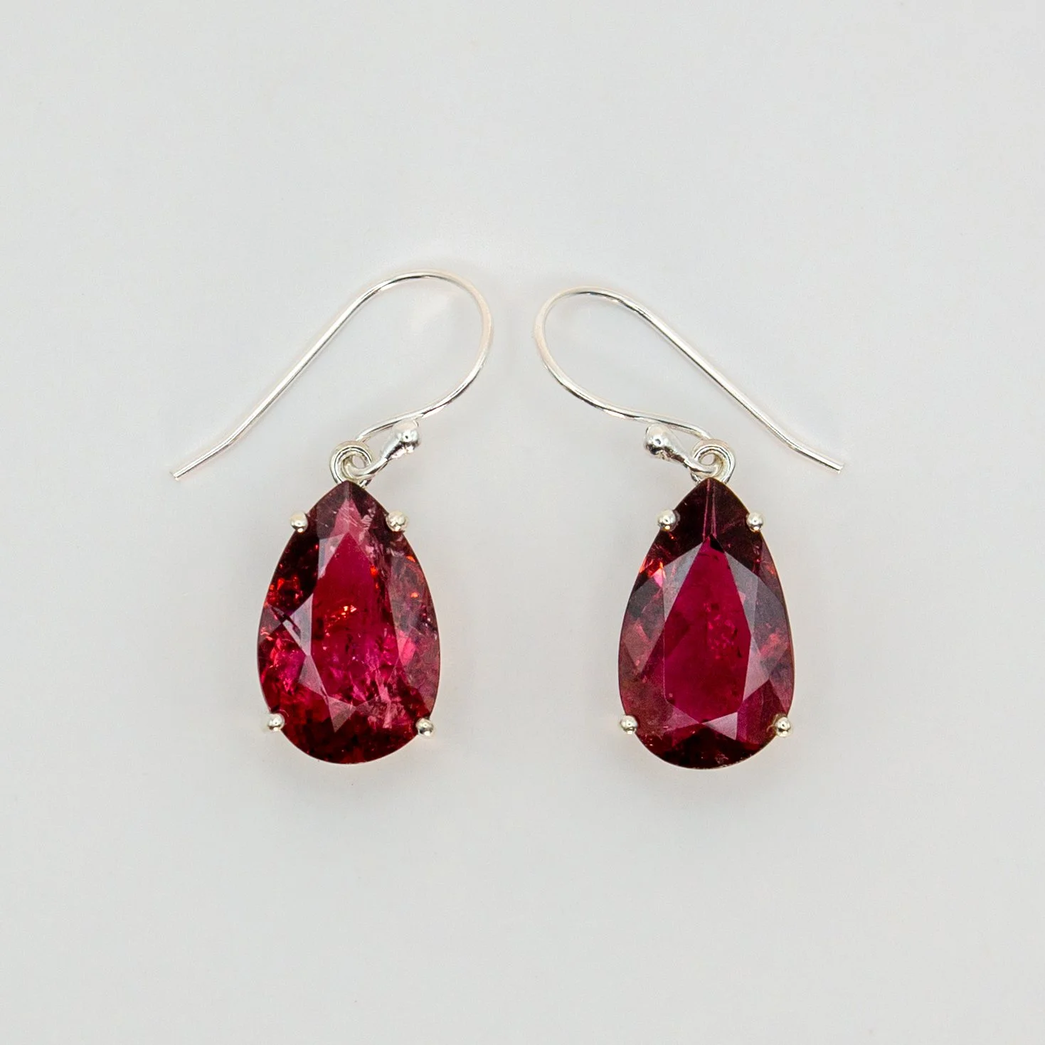 Rubellite Earrings