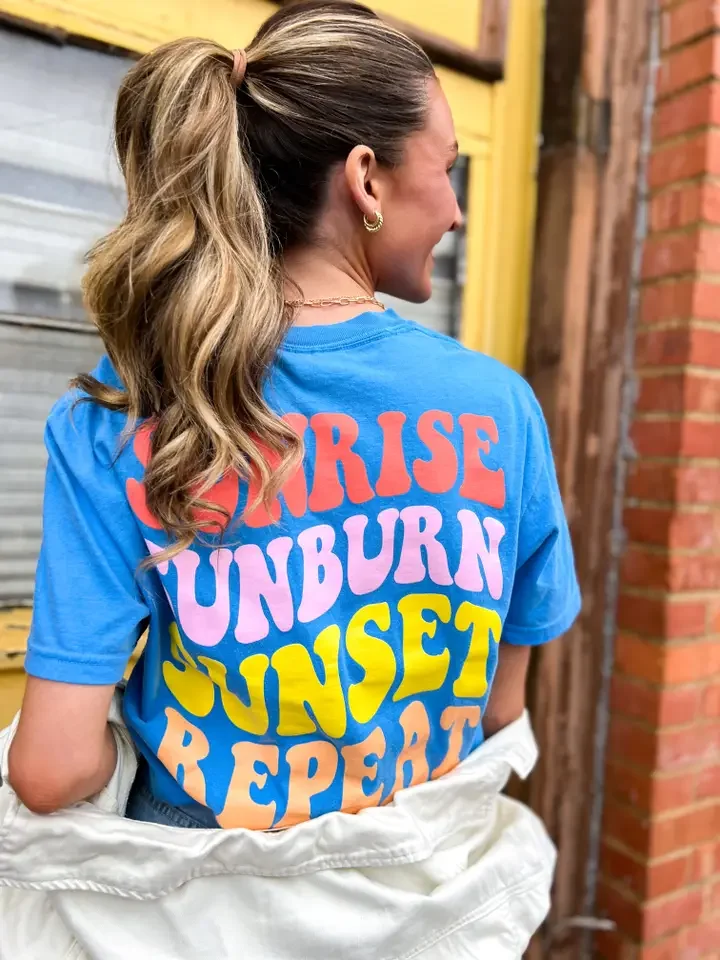 Sun Repeat Tee