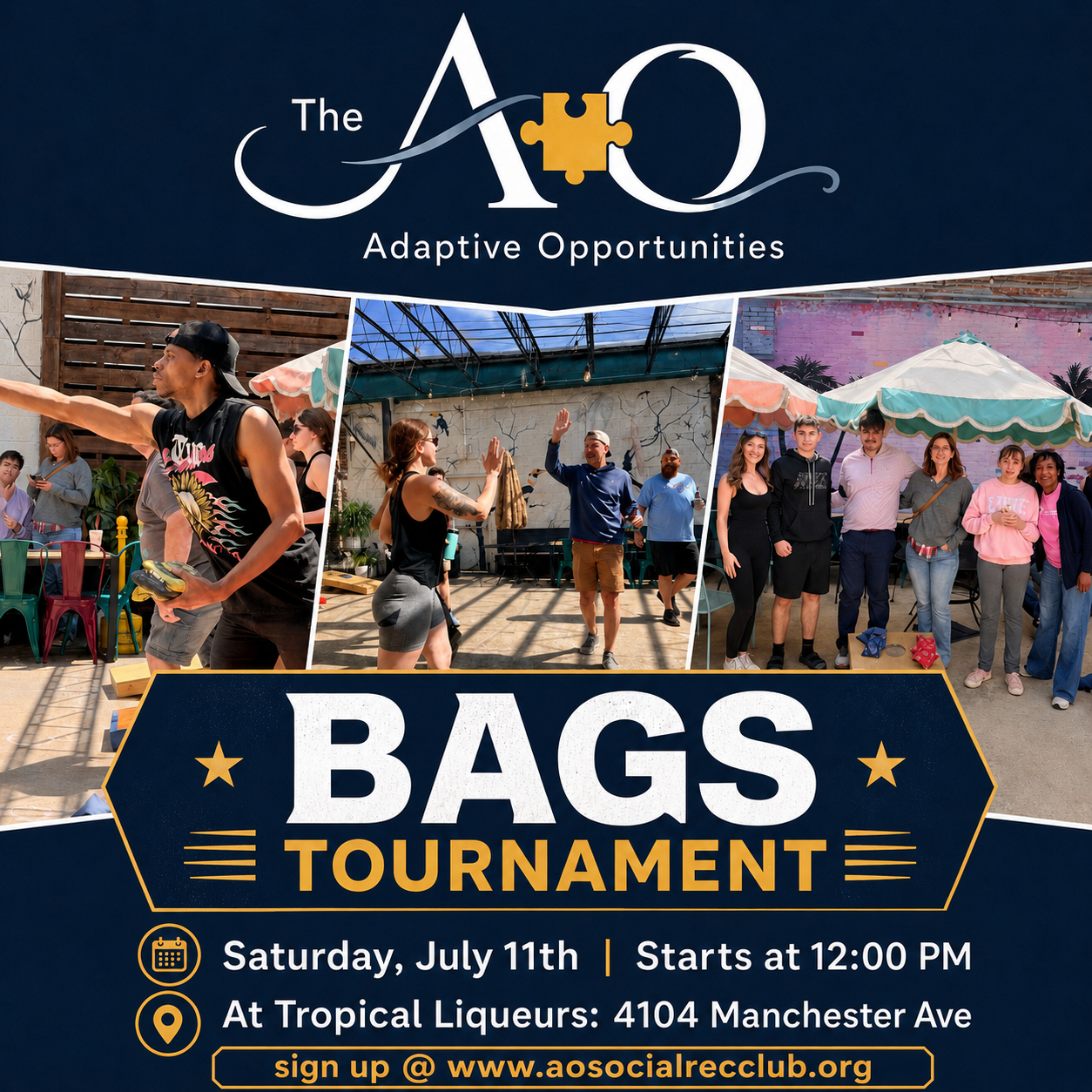 AO Bags Tournament. 