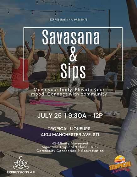 Savasana & Sips