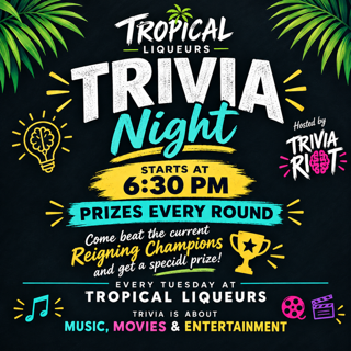 Trivia hosted by Trivia Riot