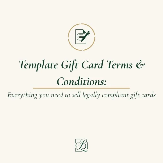 DOWNLOAD: Template Gift Card Terms & Conditions