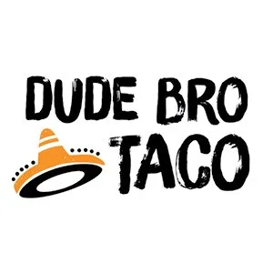 Dude Bro Taco Logo