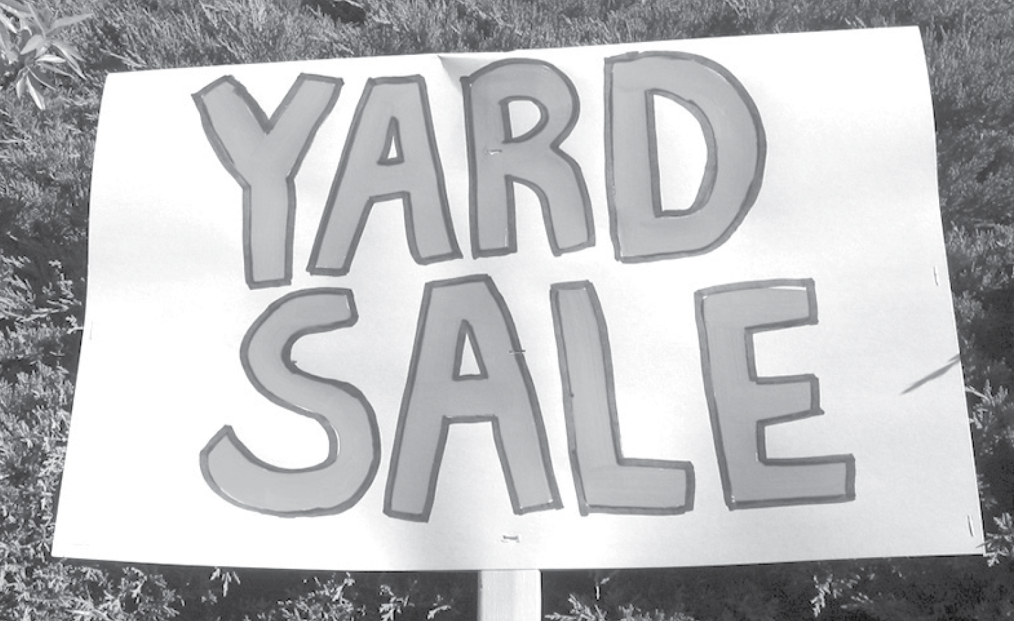The Annual Cook Park Yard Sale is Back!