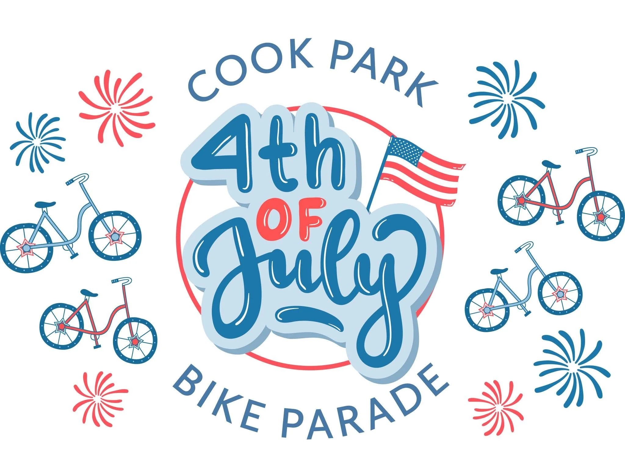 Cook Park 4th of July Bike Parade