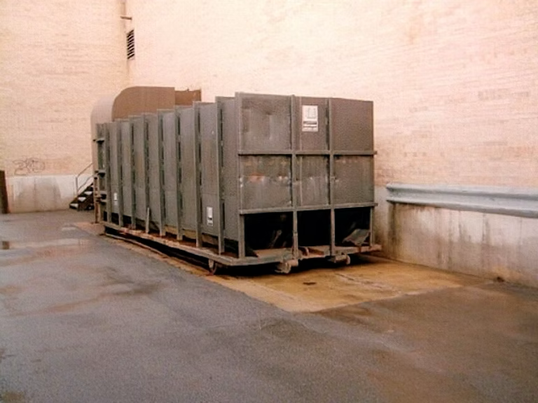 Compacteur de magasin - Après