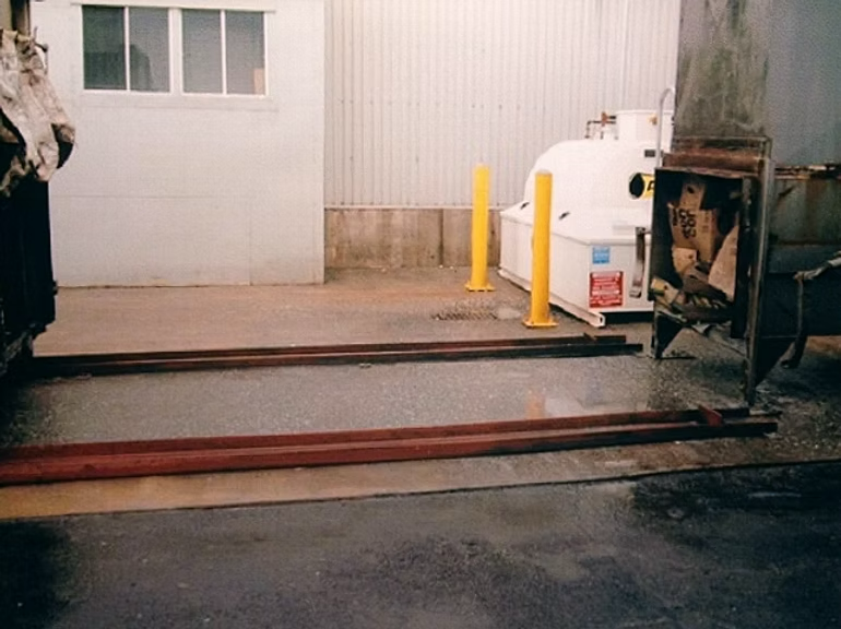 Compacteur de magasin - Après