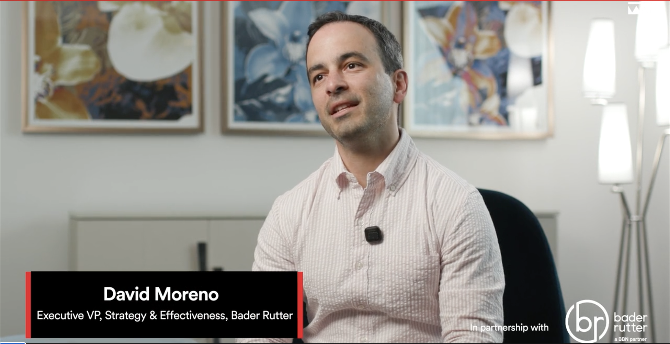 David Moreno is interviewed in an episode of The Drum's  Problem Solved series, discussing the B2B logic loop.