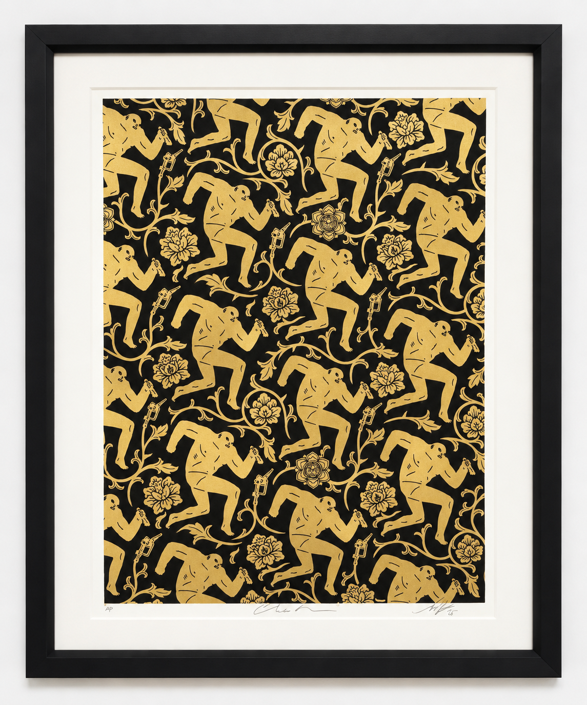 Cleon Peterson & Shepard Fairey- Pattern Of Corruption