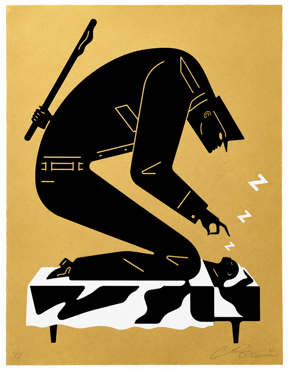 Cleon Peterson- The New American Dream (Gold)
