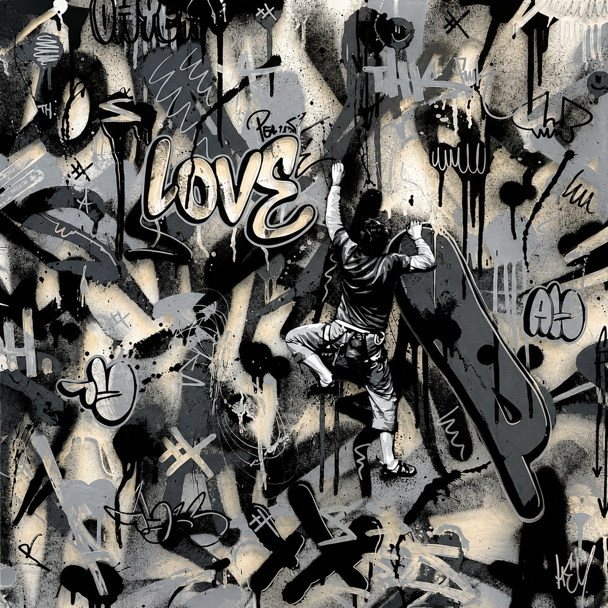 Martin Whatson- Rock Climber MONO