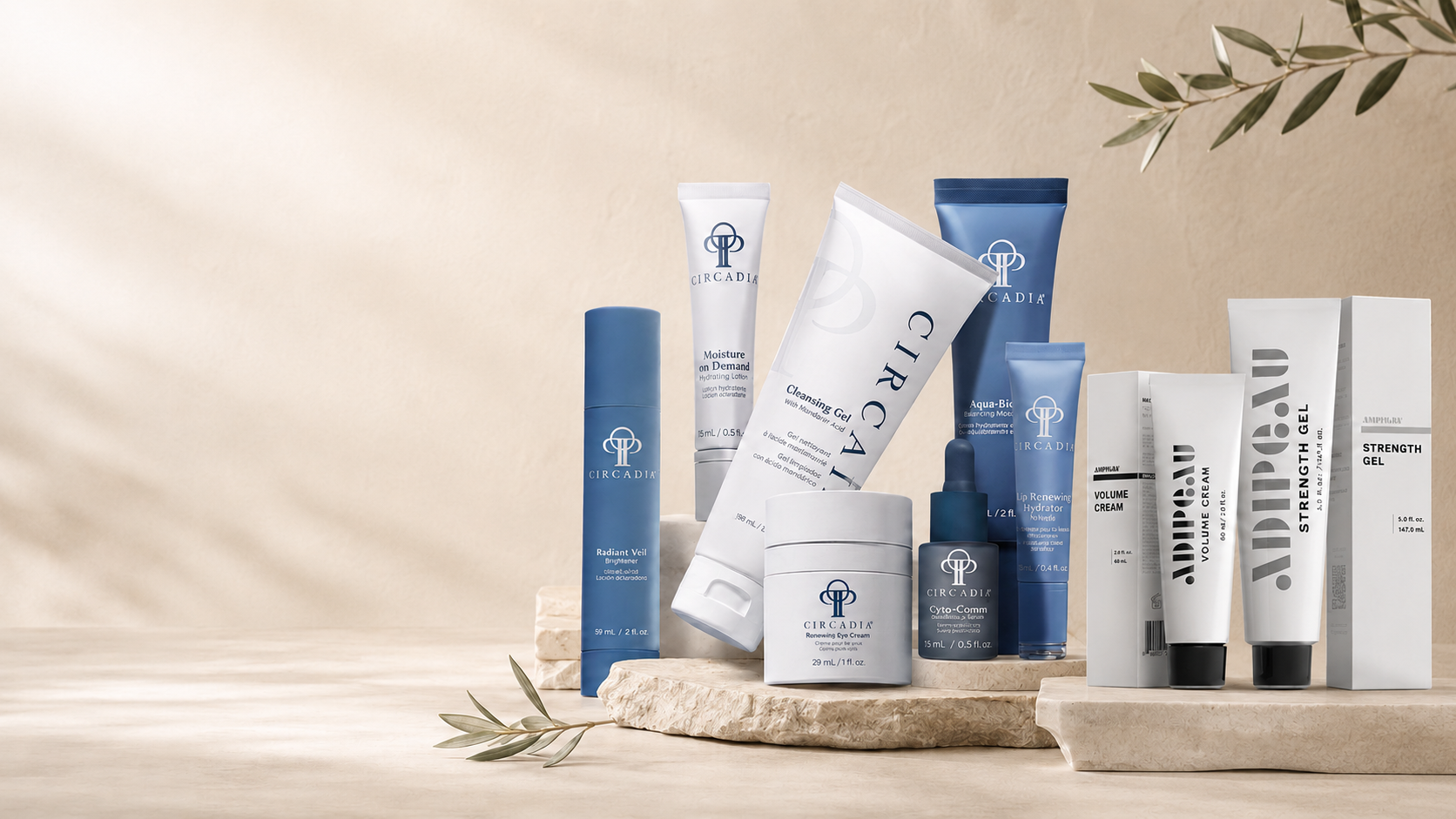 Circadia and Adipeau professional skincare products available at Skin Intrinsic in Yandina.