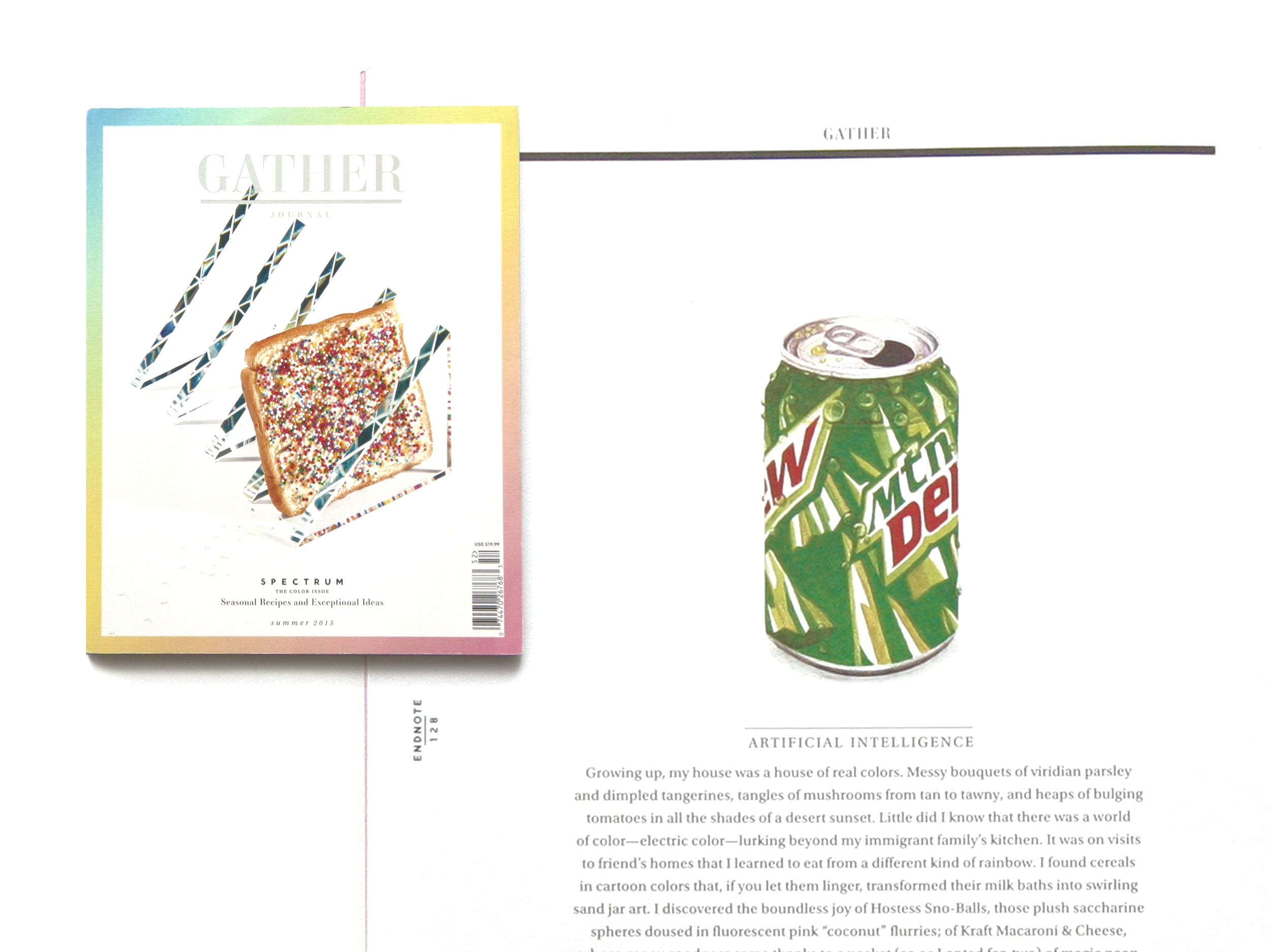 Sara Zin illustration for Gather Magazine