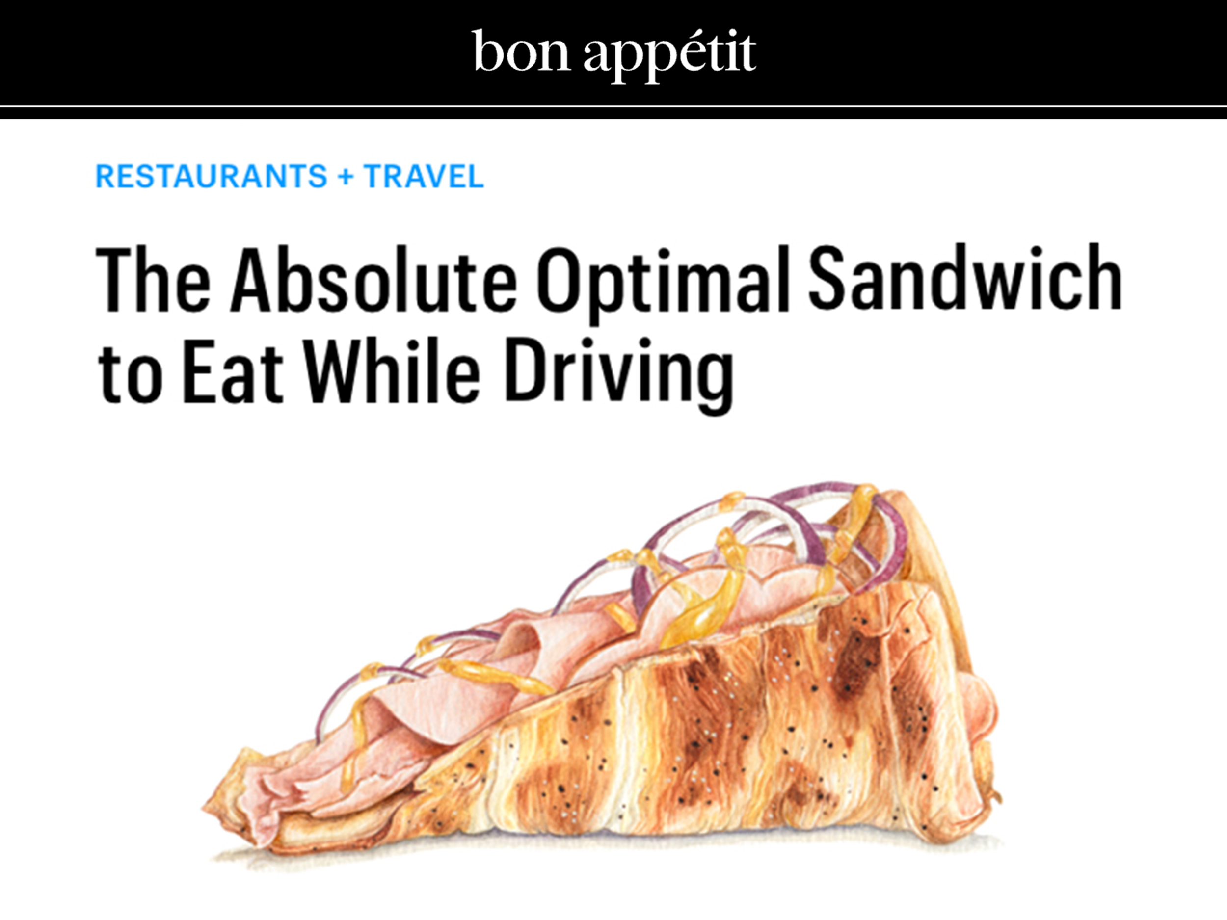 Sara Zin illustration for Bon Appetit