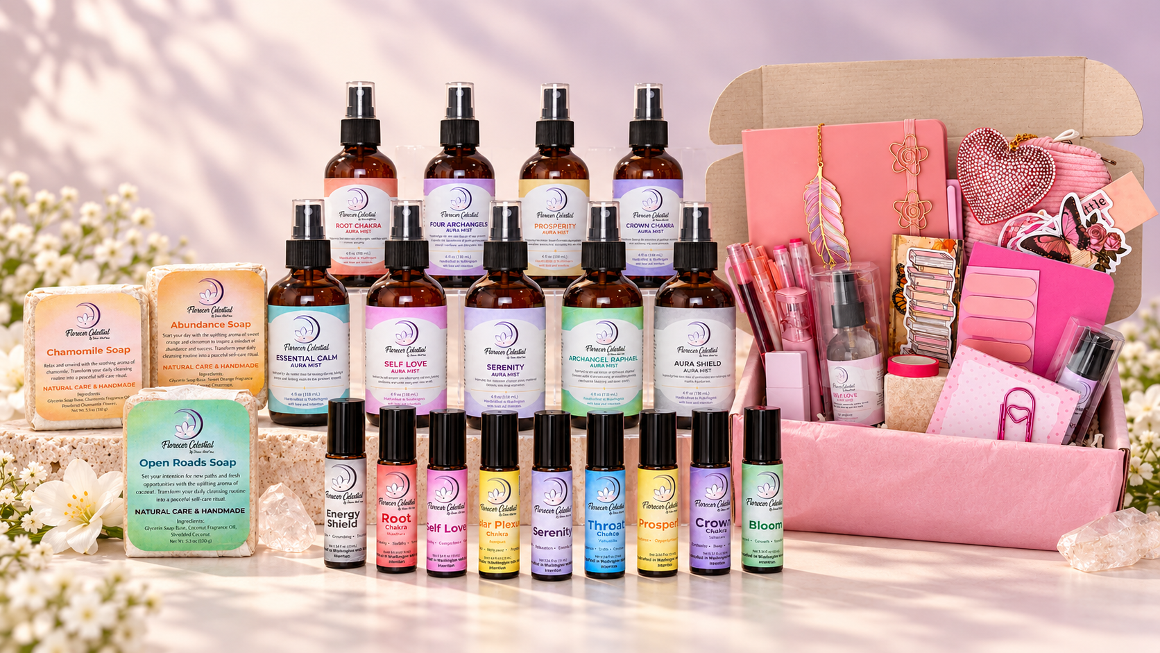 Florecer Celestial
Handcrafted Self-Care, Wellness & Gift Products
