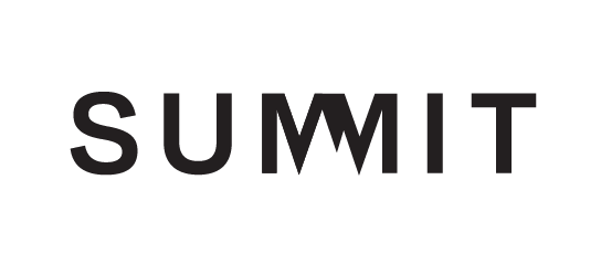 The word "SUMMIT" in bold, black capital letters on a white background.
