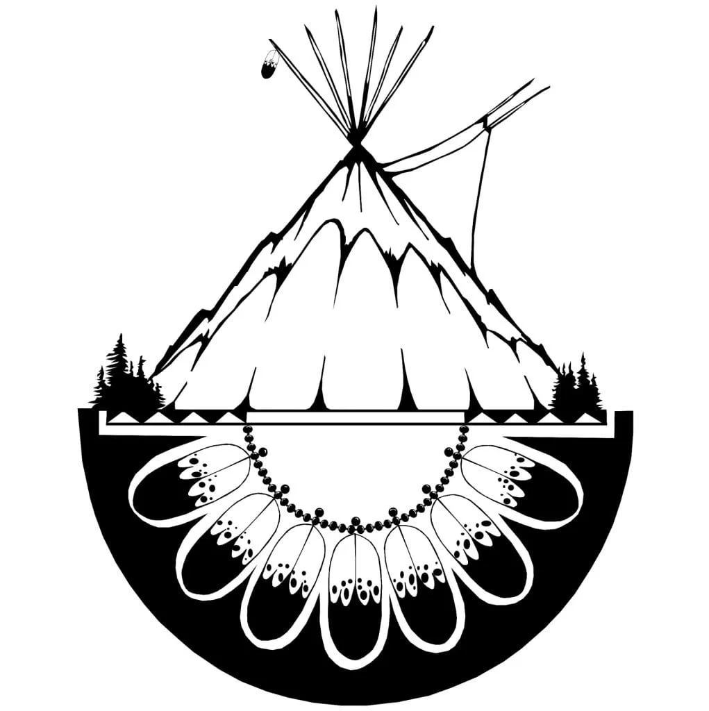 The seal of the Indian Peaks Band of Paiutes.