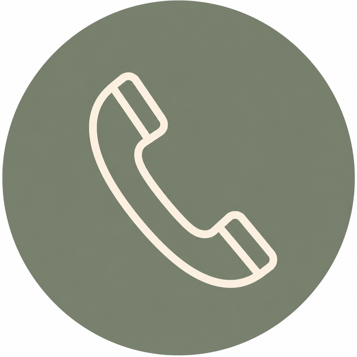 Icon of a telephone handset