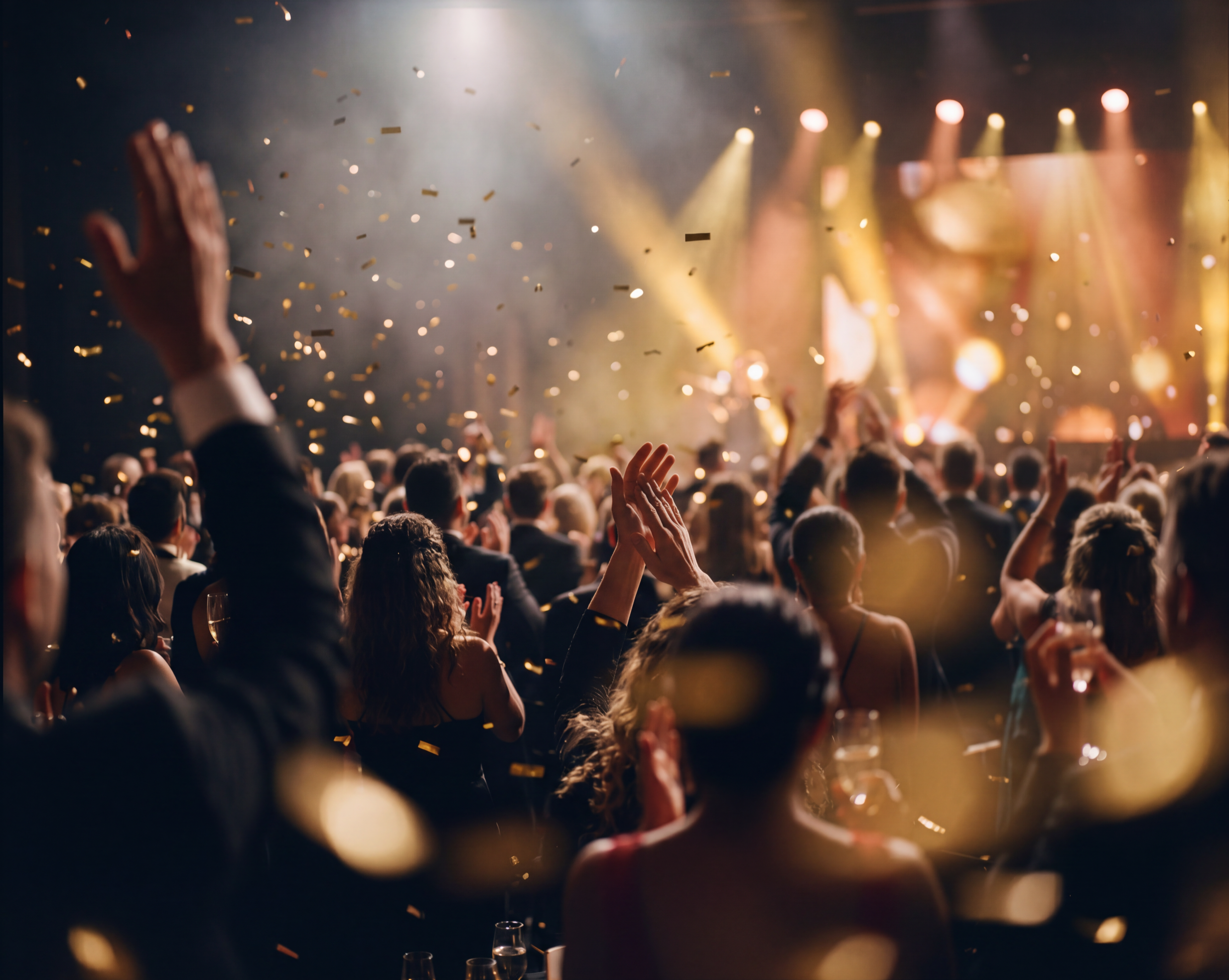Audience celebrating at the 2026 New Zealand Legal Excellence Awards ceremony.