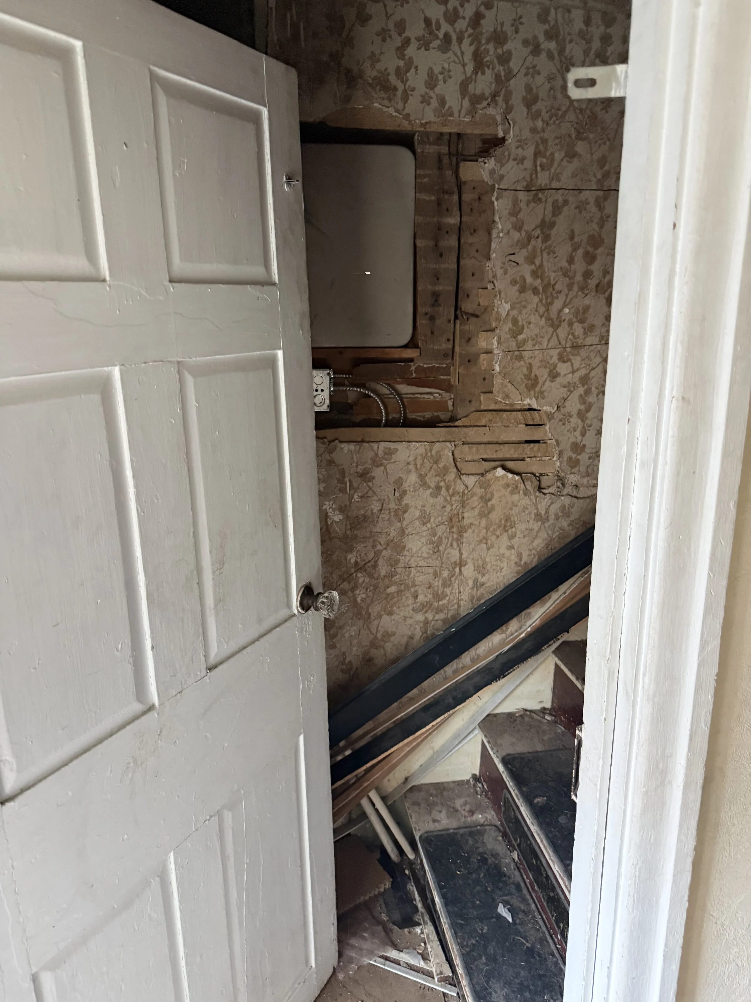 Youth Center - Attic Stairwell