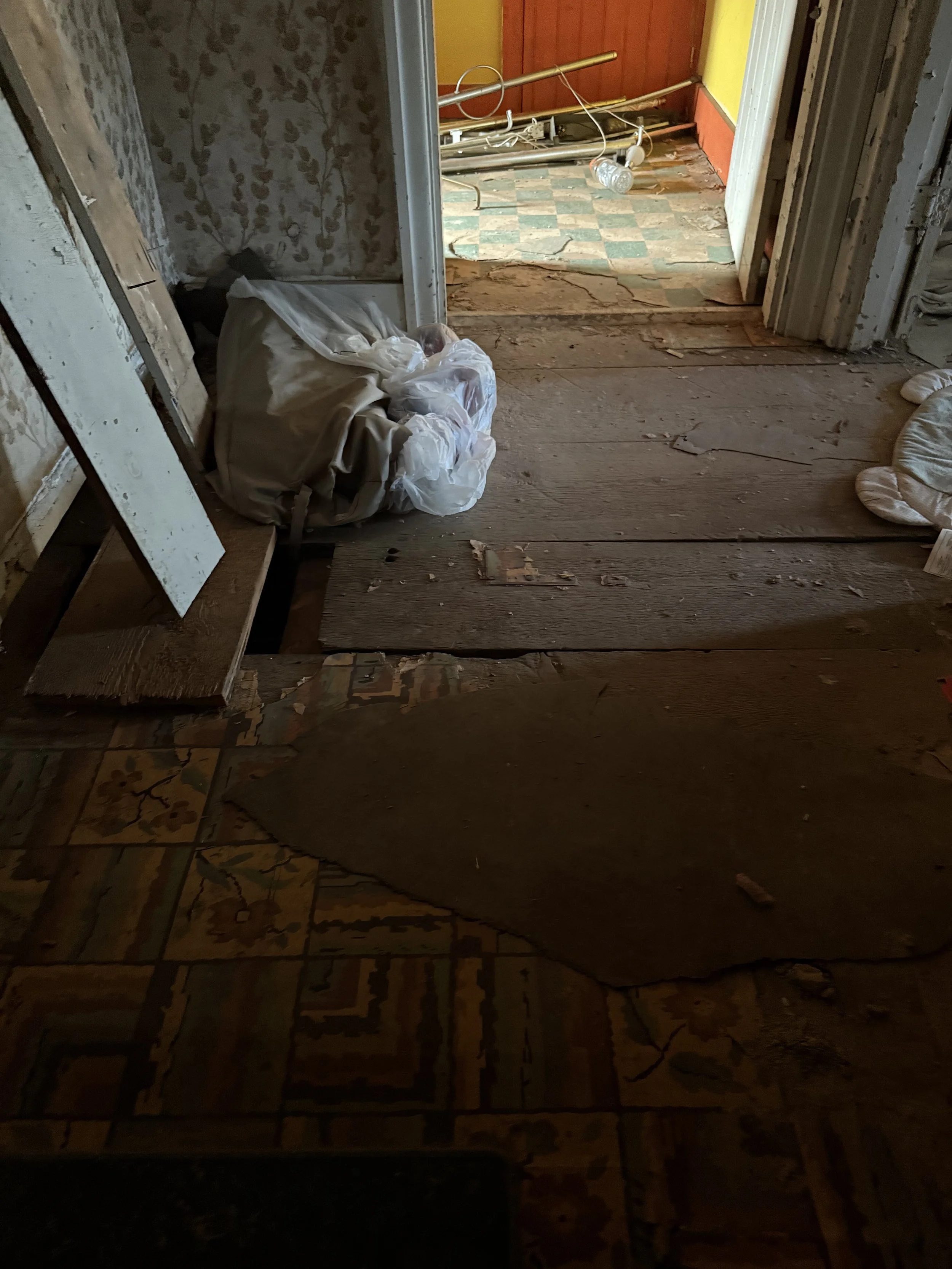 Youth Center - Attic Stairwell