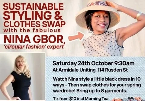 Sustainable Styling and Clothes Swap with Nina Gbor