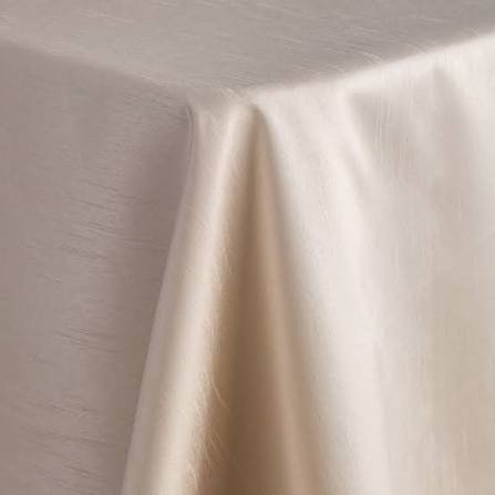 Champagne Round 120" Linen