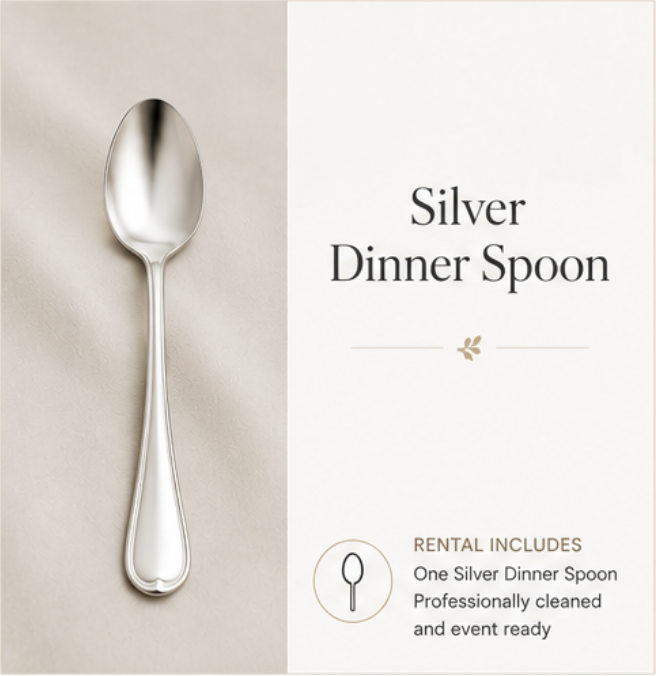 Silver Dinner Spoon