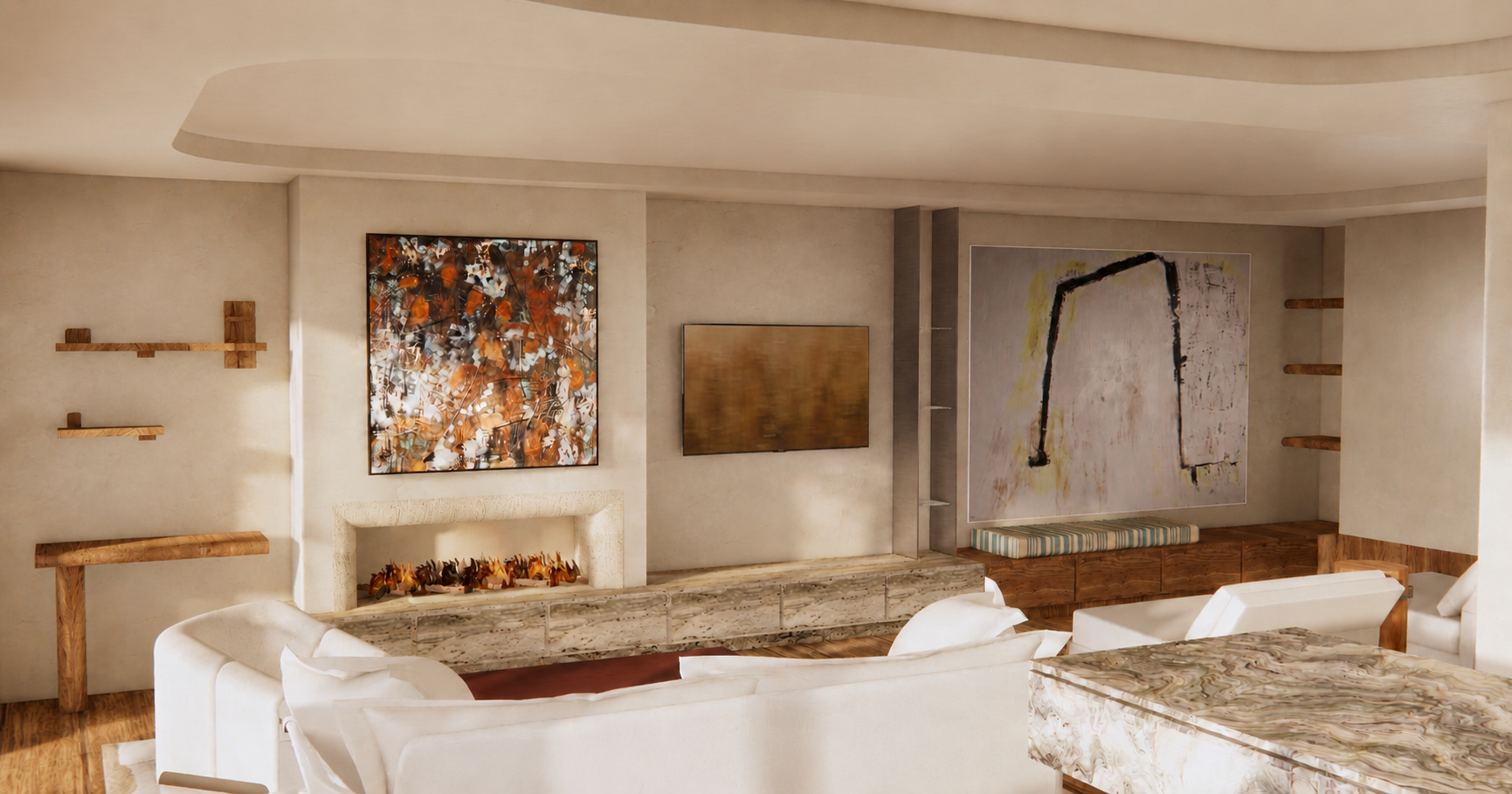 Hearth & Harbour | Apartment Renovation & Interiors | Rose Bay Sydney | Previato Studio Architecture and Interior design