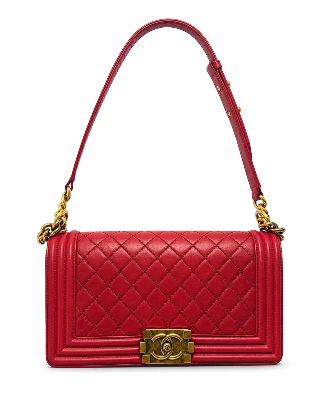 Pre-Owned CHANEL Boy crossbody bag 90657889m