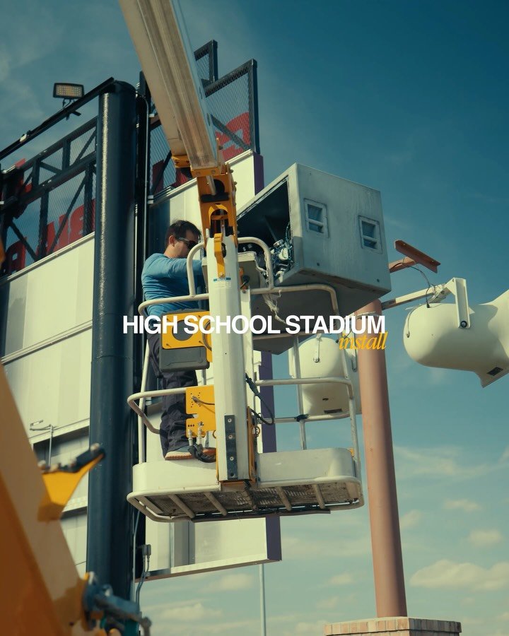 Who said we only do churches and conferences?

From indoor venues to high school stadiums, our work goes far beyond the stage.

Here&rsquo;s a look at one of our stadium audio installations. Different spaces, different challenges, same commitment to 