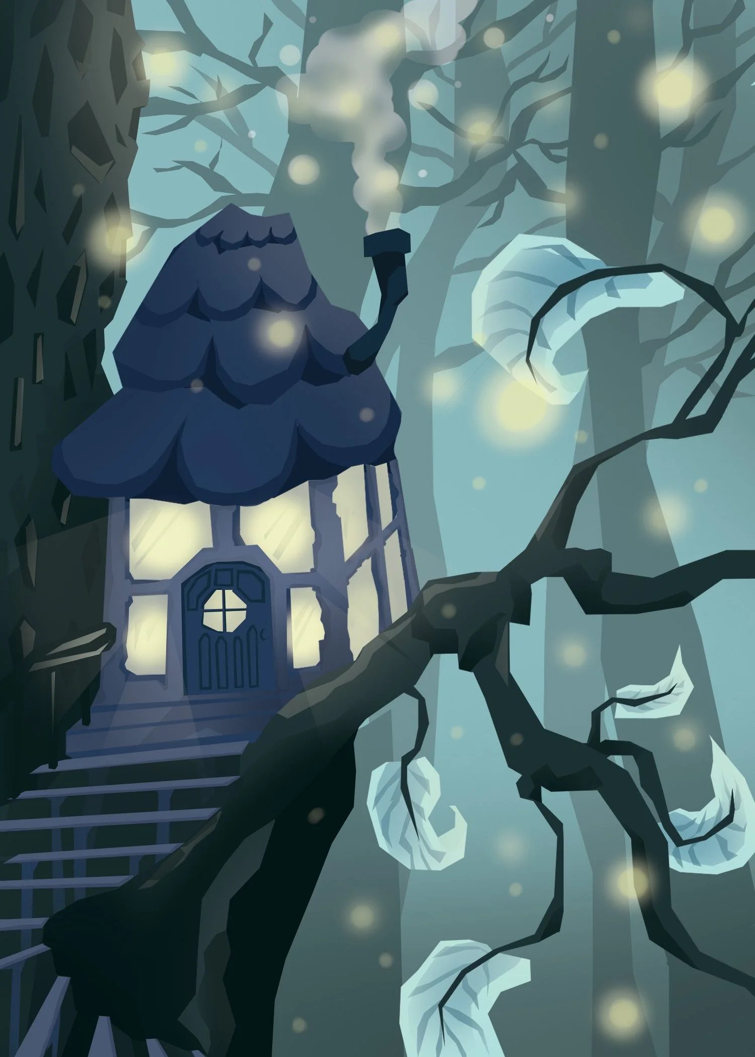 Fairy Forest Card Rough.jpg