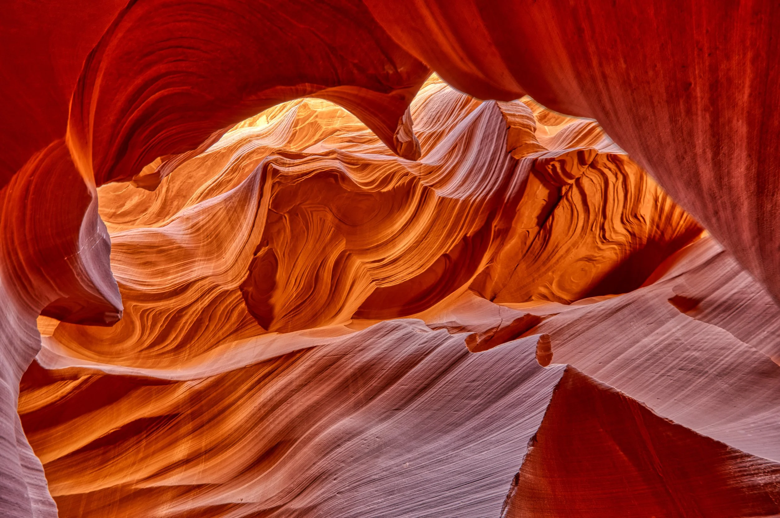 Sandfall - Antelope Canyon, Page, Arizona