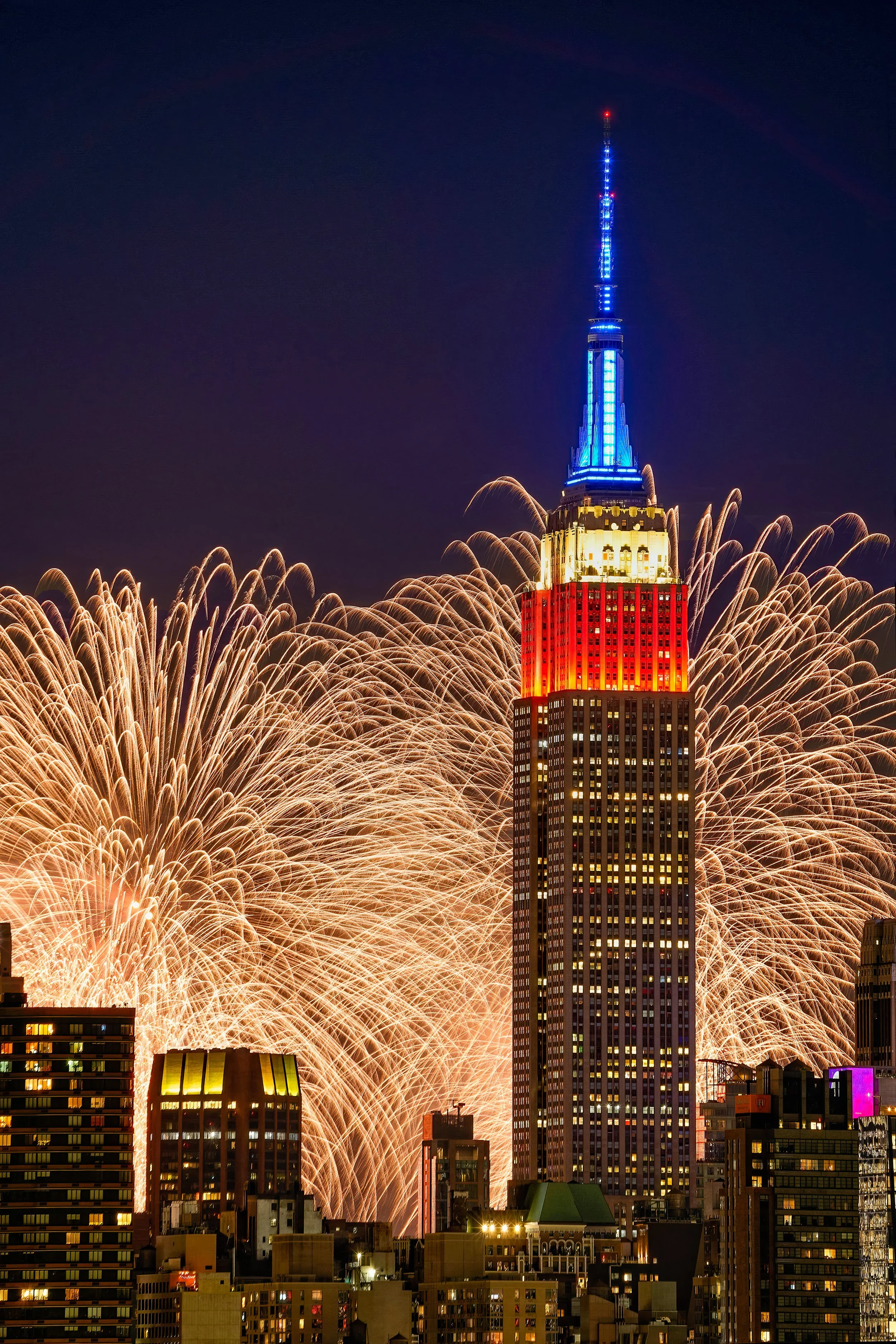 Empire in Celebration - Empire State Building, New York City